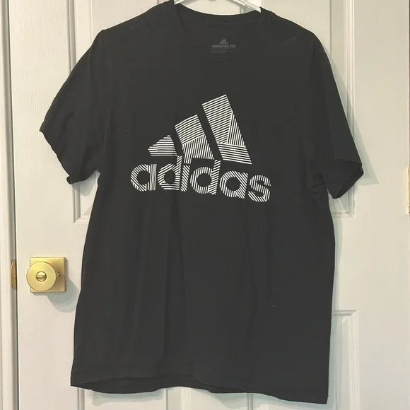 Adidas Amplifier Tee in Black - Picture 1 of 2